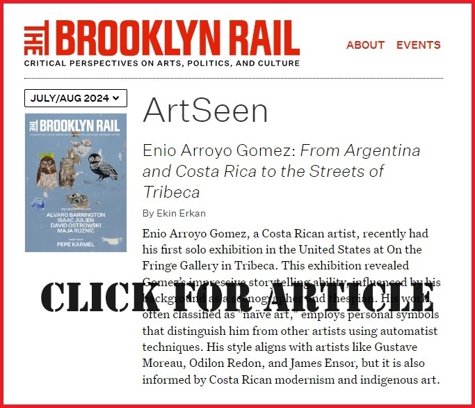 The Brooklyn Rail. Click for Article